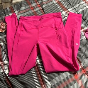 lululemon athletica Bright Pink Leggings